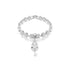 Swarovski Rhodium Idyllia Key Charm