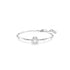 Swarovski Rhodium Constella Dancing Stone Bangle