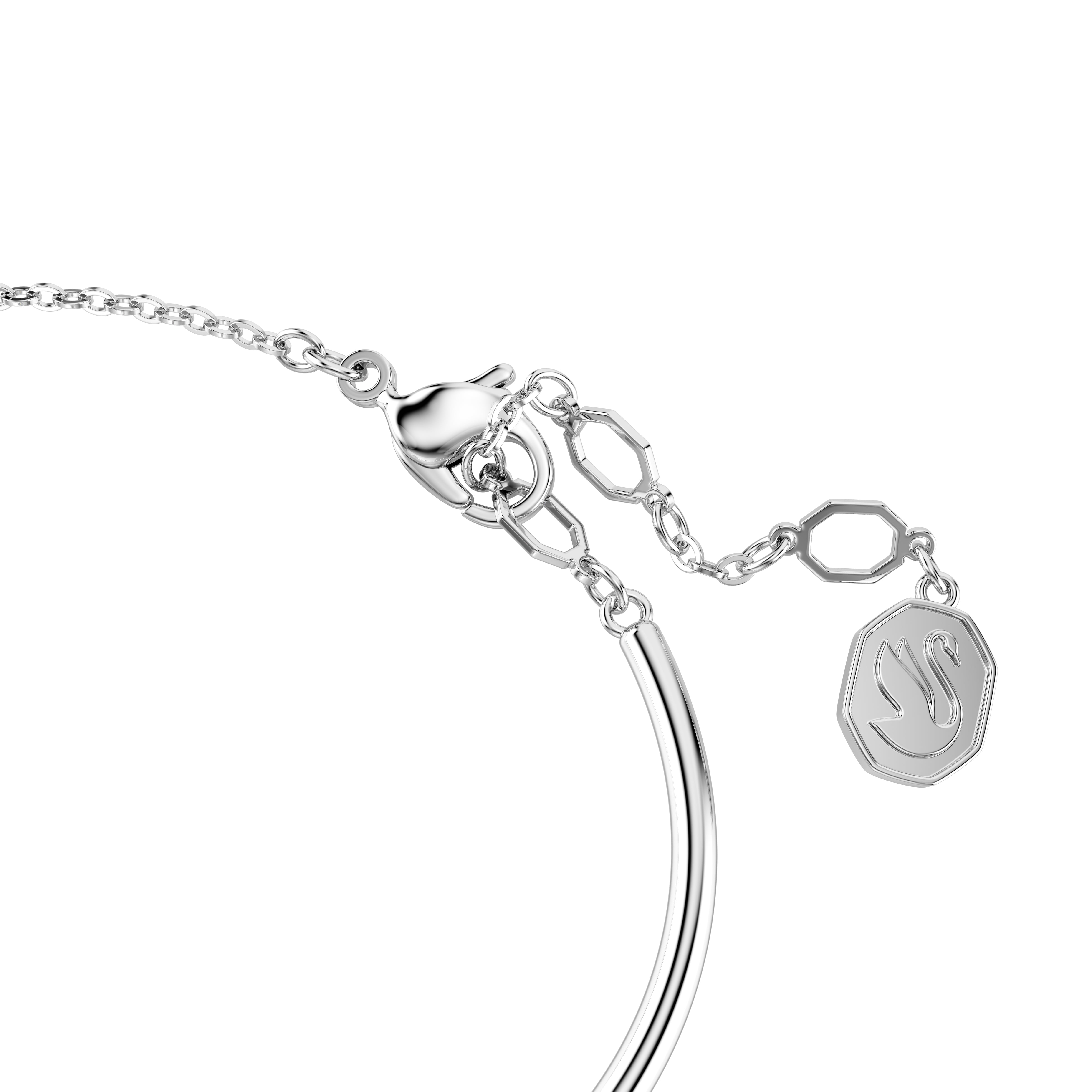 Swarovski Rhodium Constella Dancing Stone Bangle