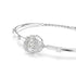Swarovski Rhodium Constella Dancing Stone Bangle