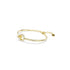Swarovski Gold Tone Round Cut Dextera Bracelet