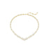 Swarovski Mesmera Mixed Cuts Gold Tone Necklace