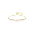 Swarovski Mesmera Mixed Cuts Bar Gold Sliding Bracelet