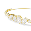 Swarovski Mesmera Mixed Cuts Bar Gold Sliding Bracelet