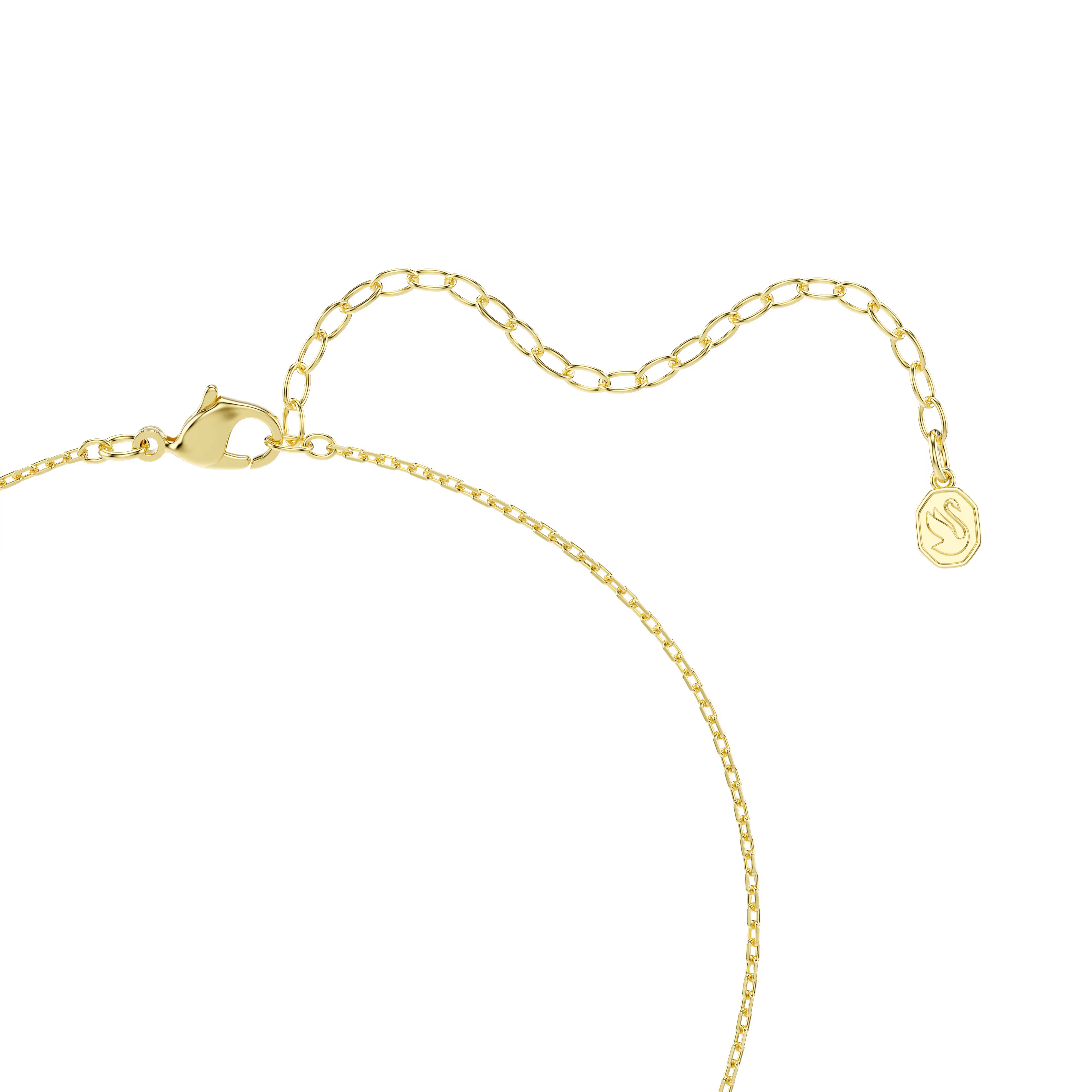 Swarovski Mesmera Mixed Cuts Gold Y Necklace