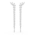 Swarovski Mesmera Marquise Cut Rhodium Drop Earrings