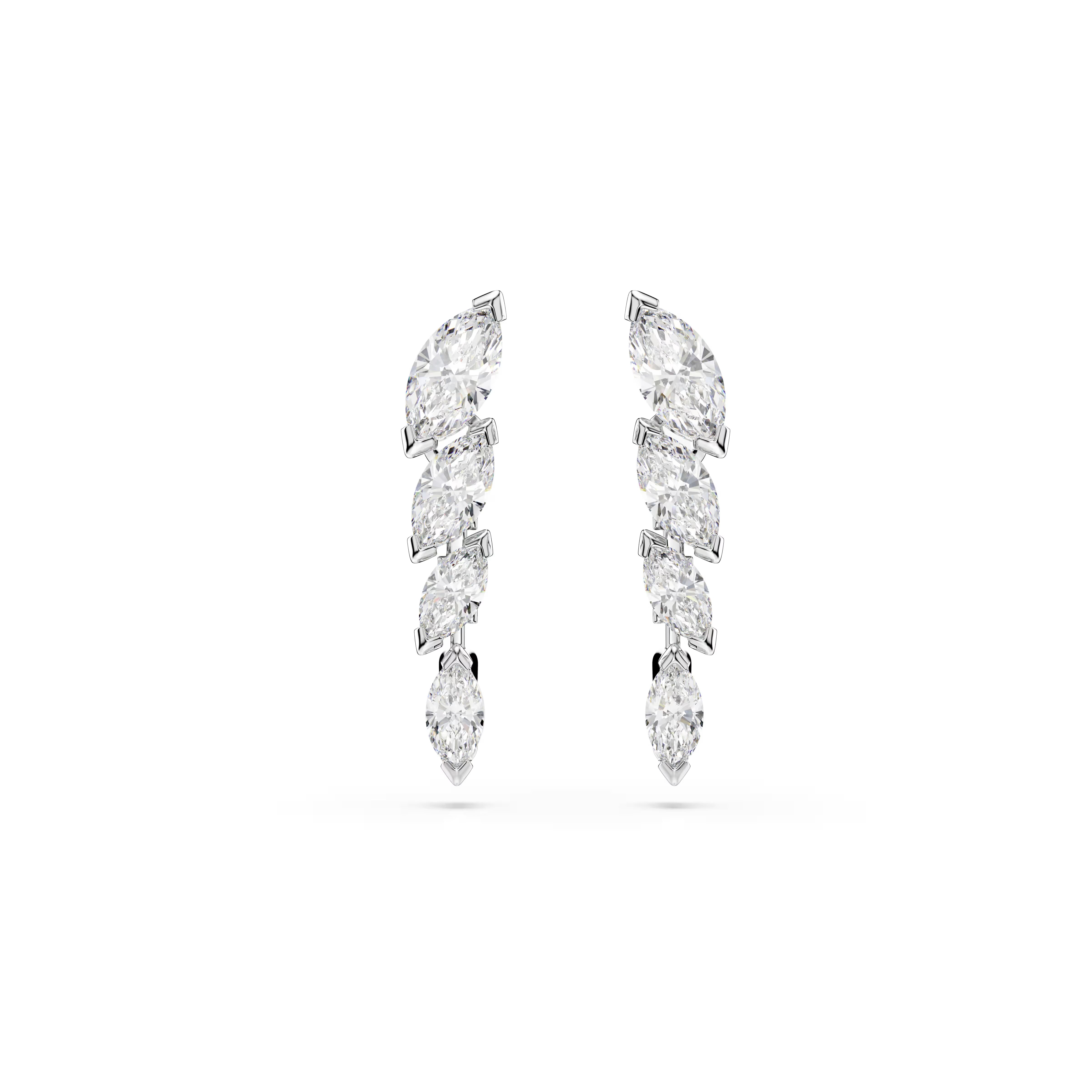 Swarovski Mesmera Marquise Cut Rhodium Earrings