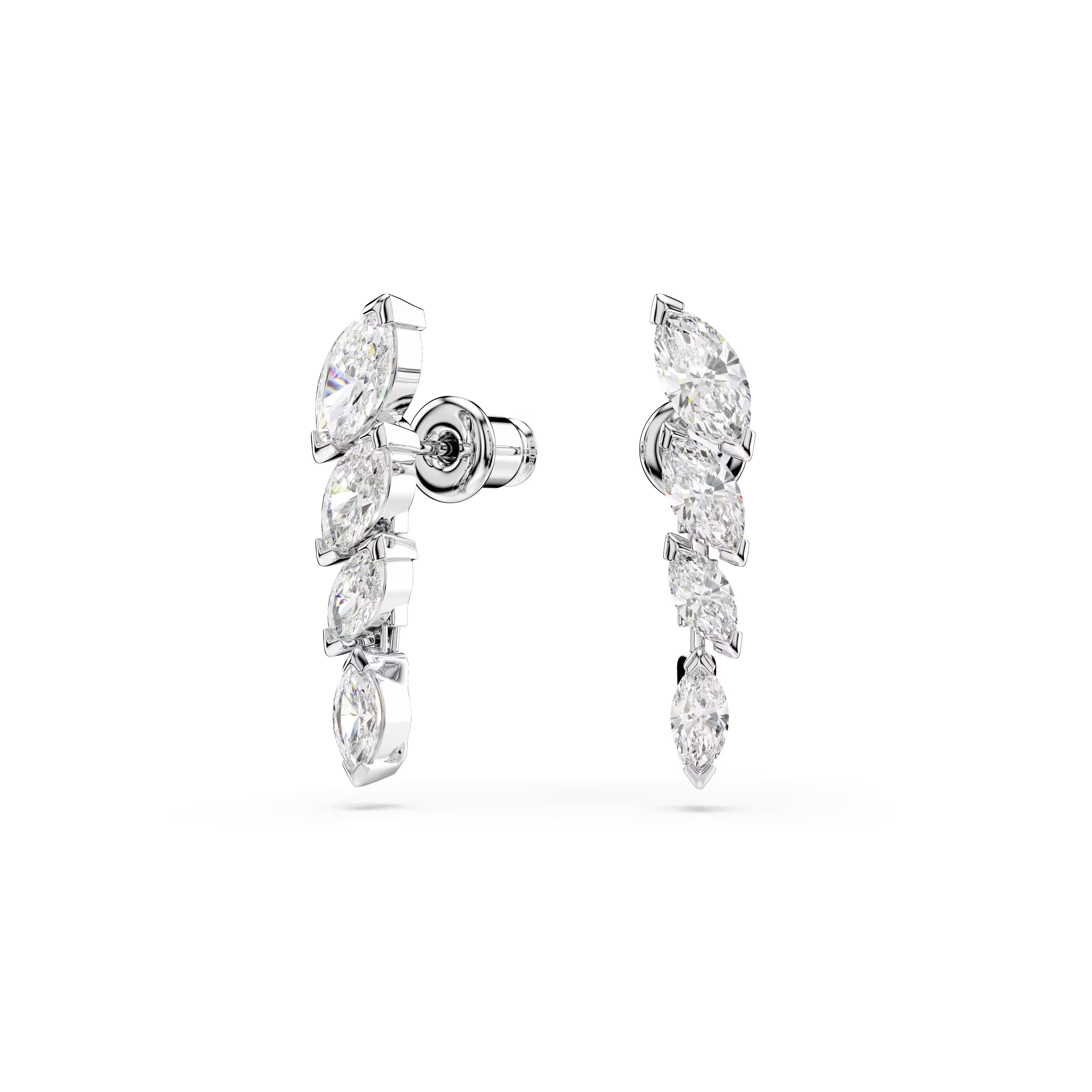 Swarovski Mesmera Marquise Cut Rhodium Earrings