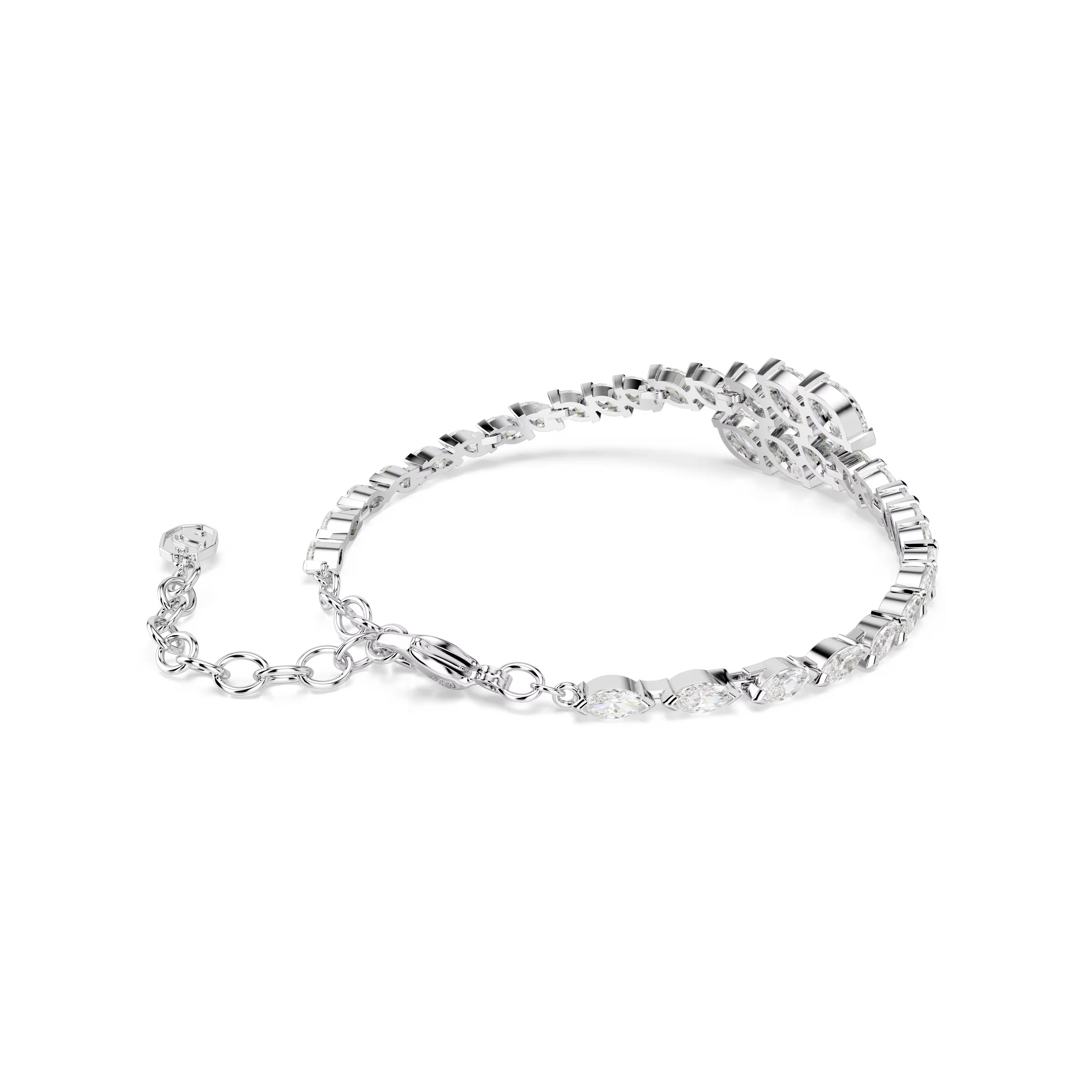 Swarovski Mesmera Marquise Cut Rhodium Bracelet