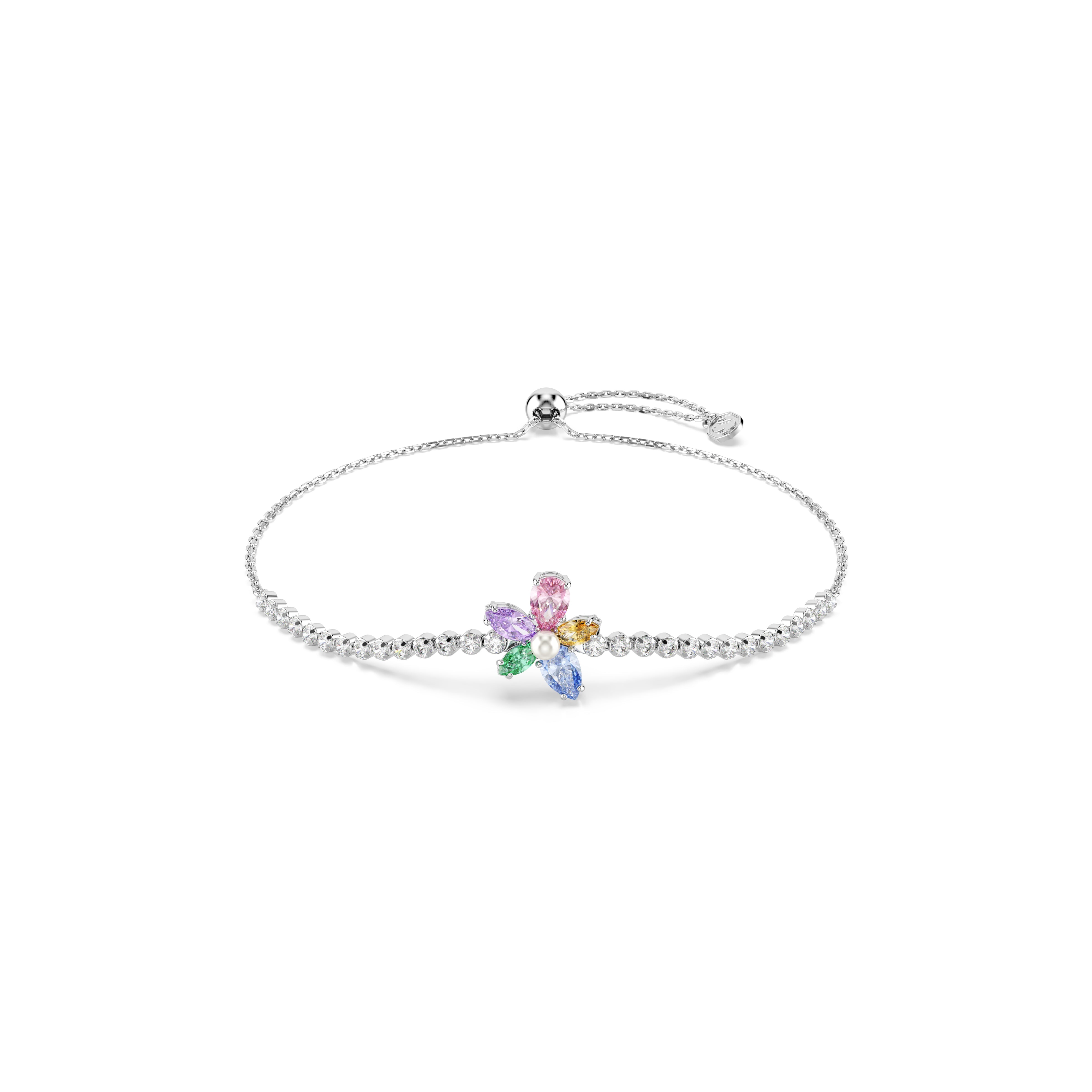 Swarovski Rhodium Ariana Grande Flower Bracelet
