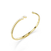 Swarovski Mesmera Mixed Cuts Gold Bangle