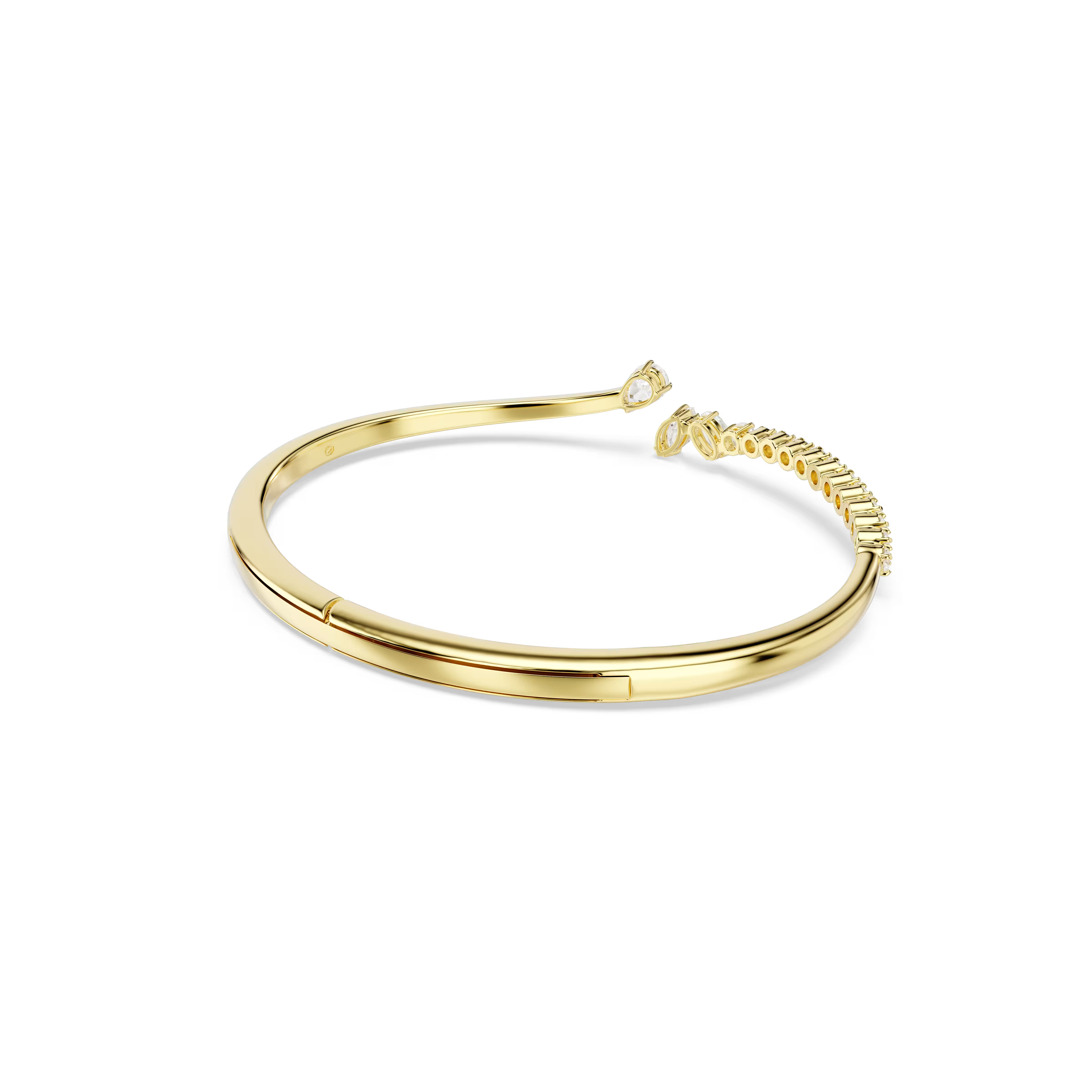 Swarovski Mesmera Mixed Cuts Gold Bangle