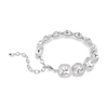 Swarovski Una Angelic Cushion Cut Rhodium Bracelet