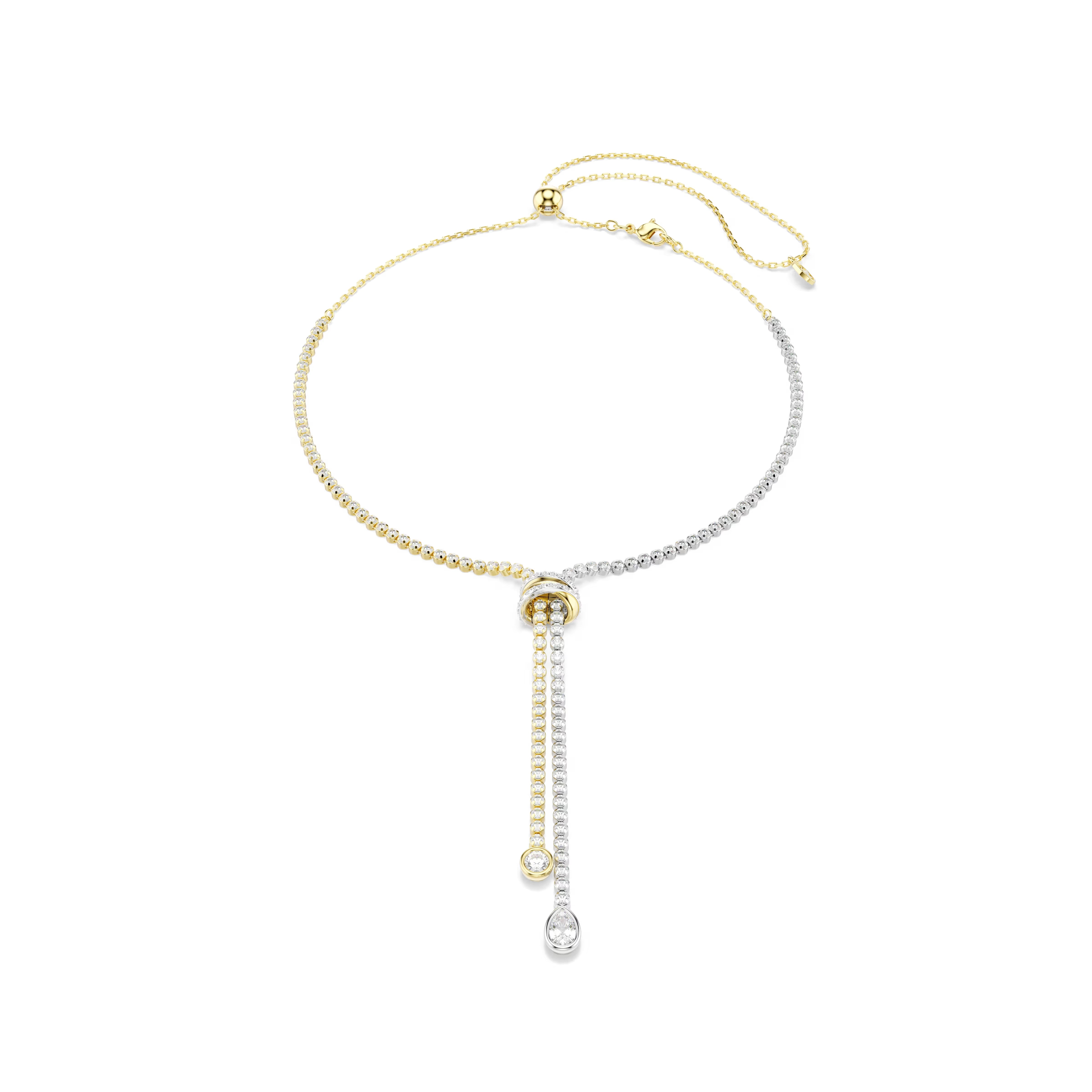 Swarovski Hyperbola Mixed Metal Y Necklace