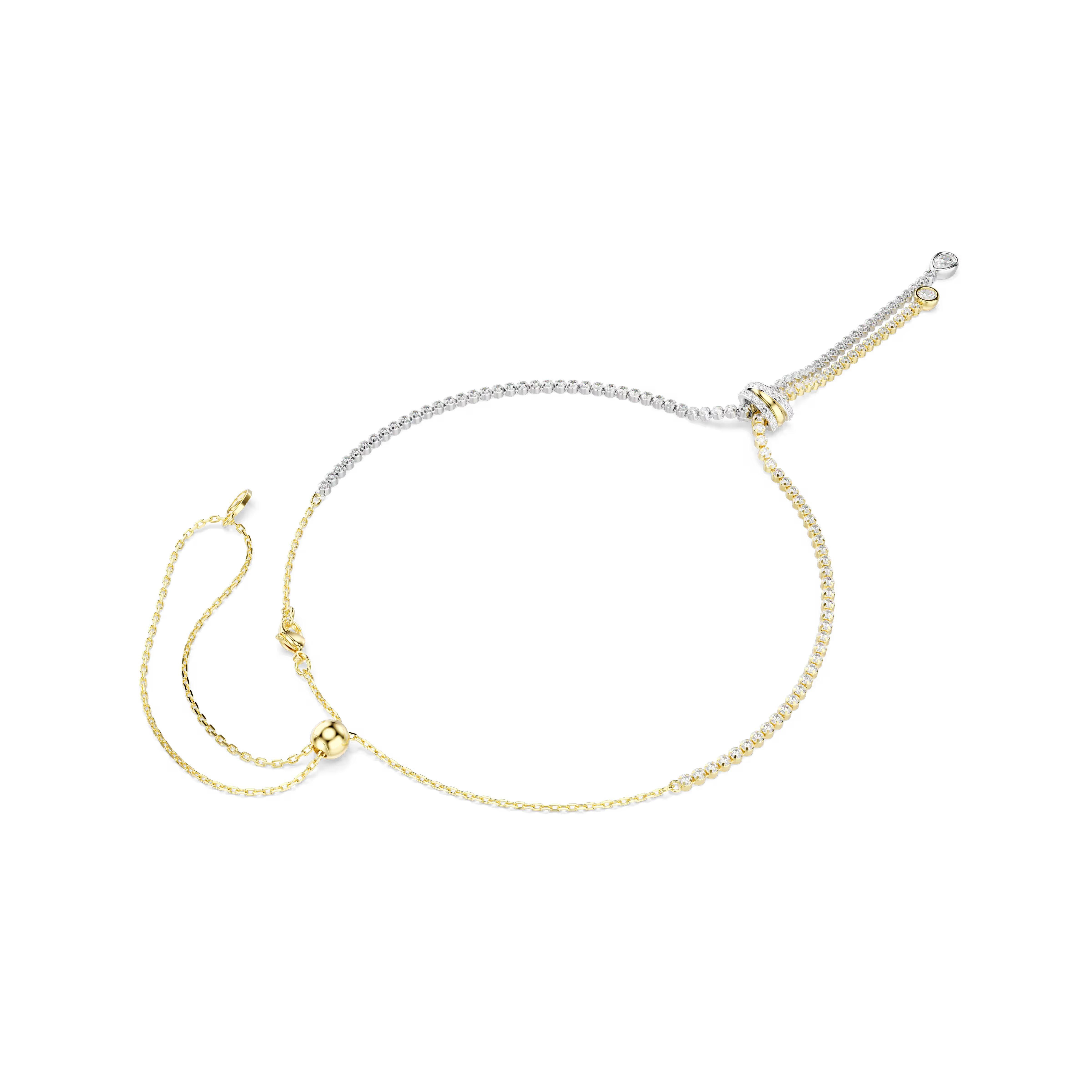 Swarovski Hyperbola Mixed Metal Y Necklace