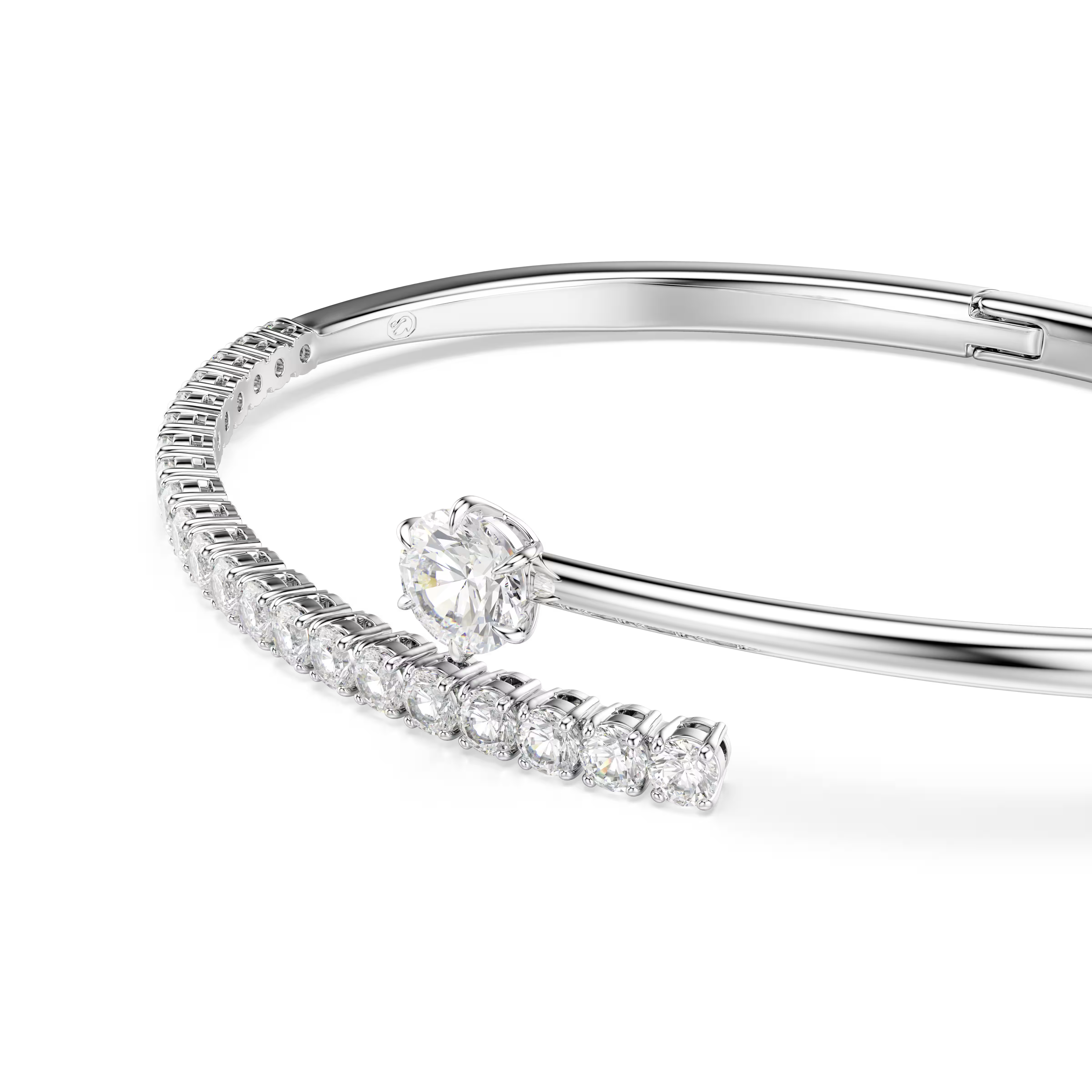 Swarovski Matrix Round Cut Bangle