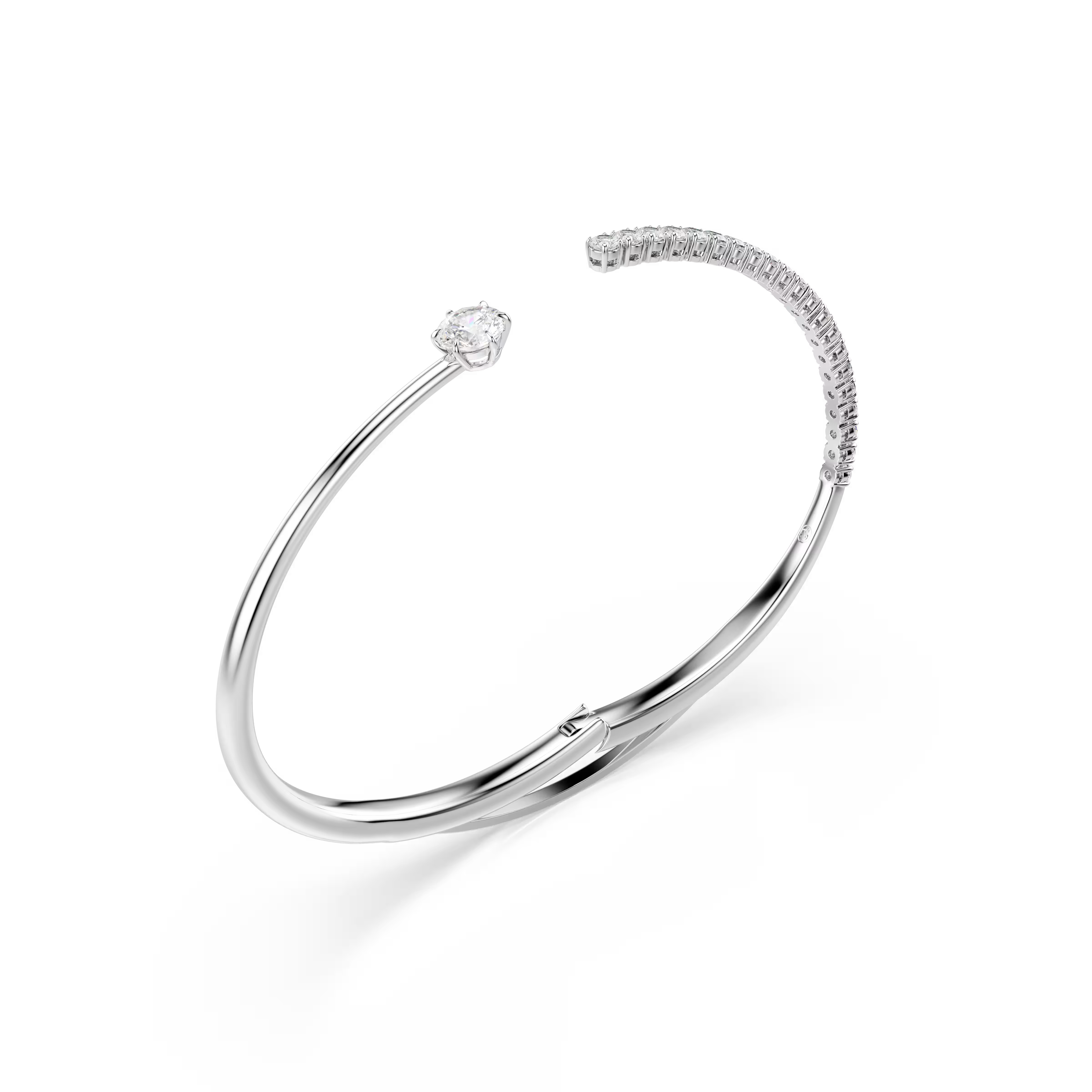 Swarovski Matrix Round Cut Bangle