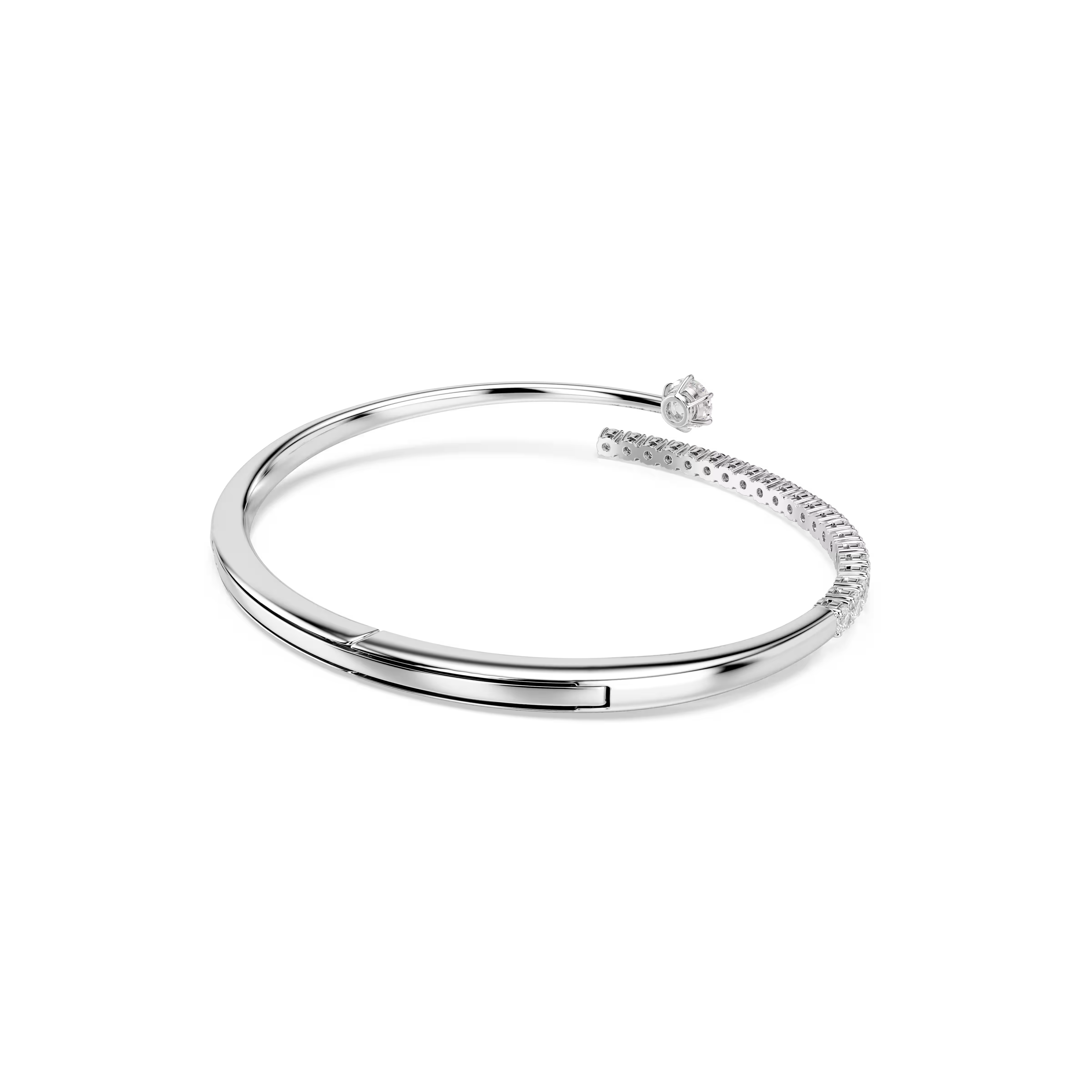 Swarovski Matrix Round Cut Bangle