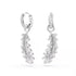 Swarovski Vienna Feather Earrings