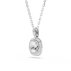 Swarovski Una Angelic Cushion Rhodium Necklace