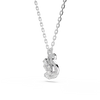 Swarovski Swan Mixed Cuts Rhodium Necklace
