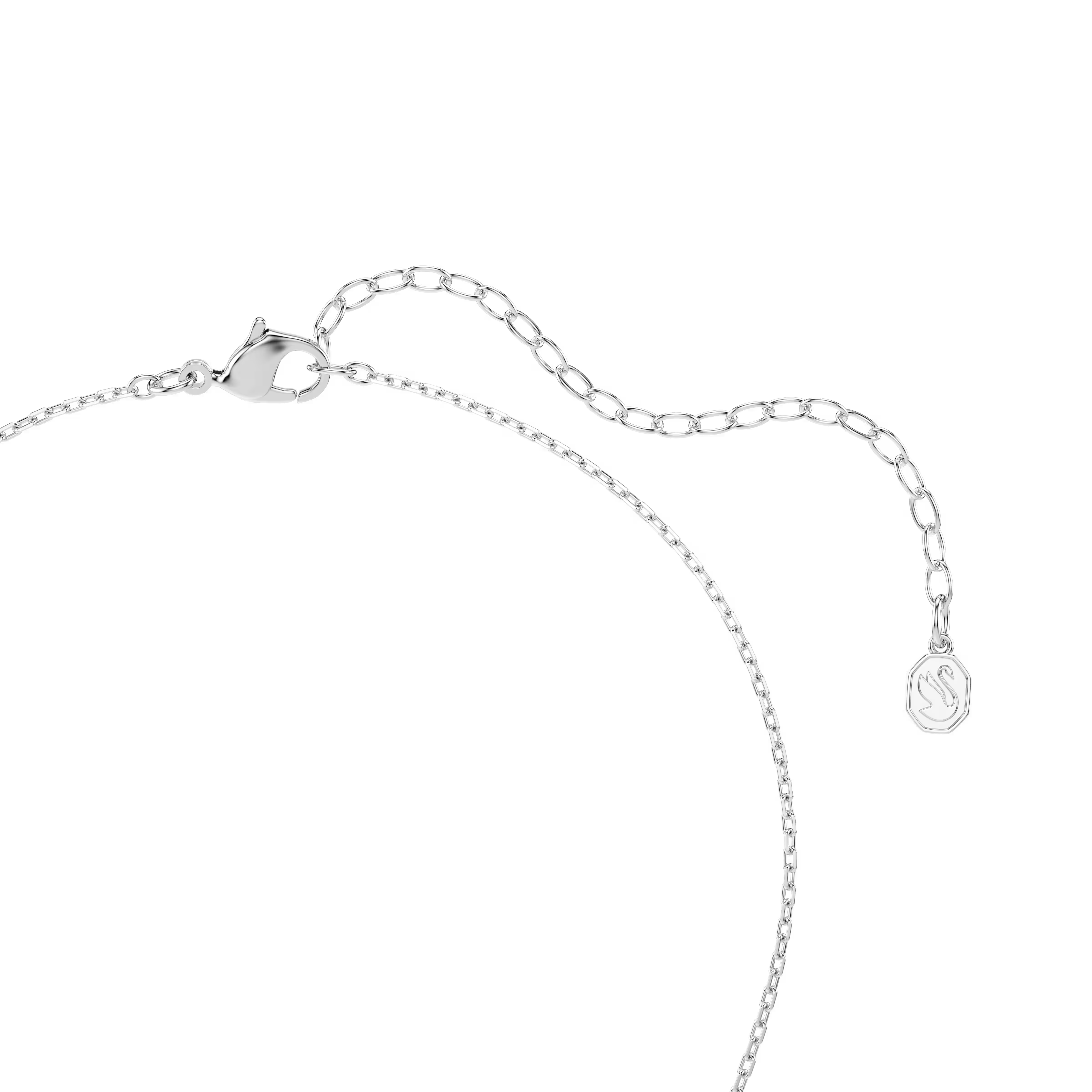 Swarovski Swan Mixed Cuts Rhodium Necklace