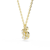 Swarovski Swan Mixed Cuts Gold Necklace