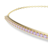 Swarovski Only Purple Gold Bracelet