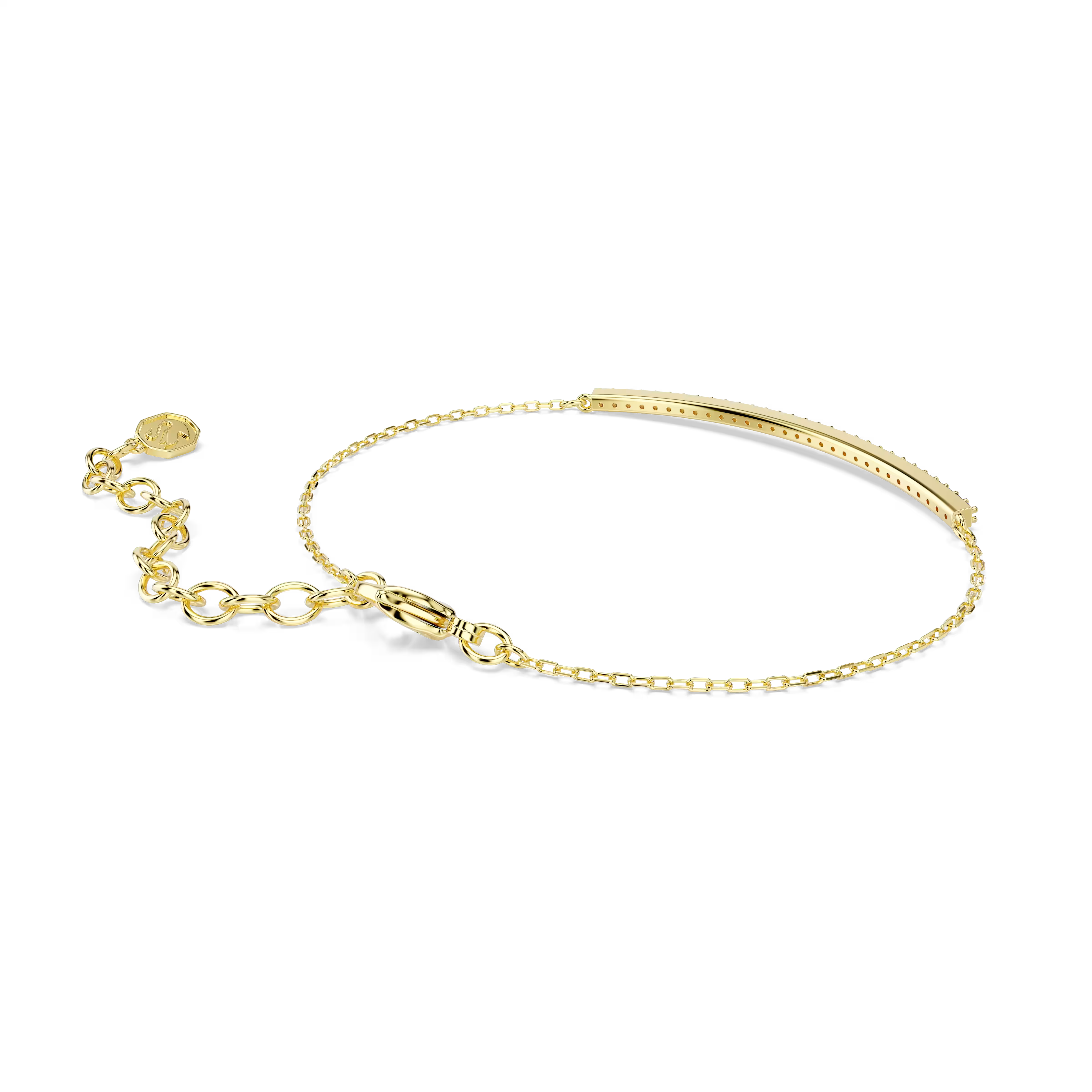 Swarovski Only Purple Gold Bracelet
