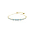 Swarovski Imber Blue Gold Sliding Bracelet