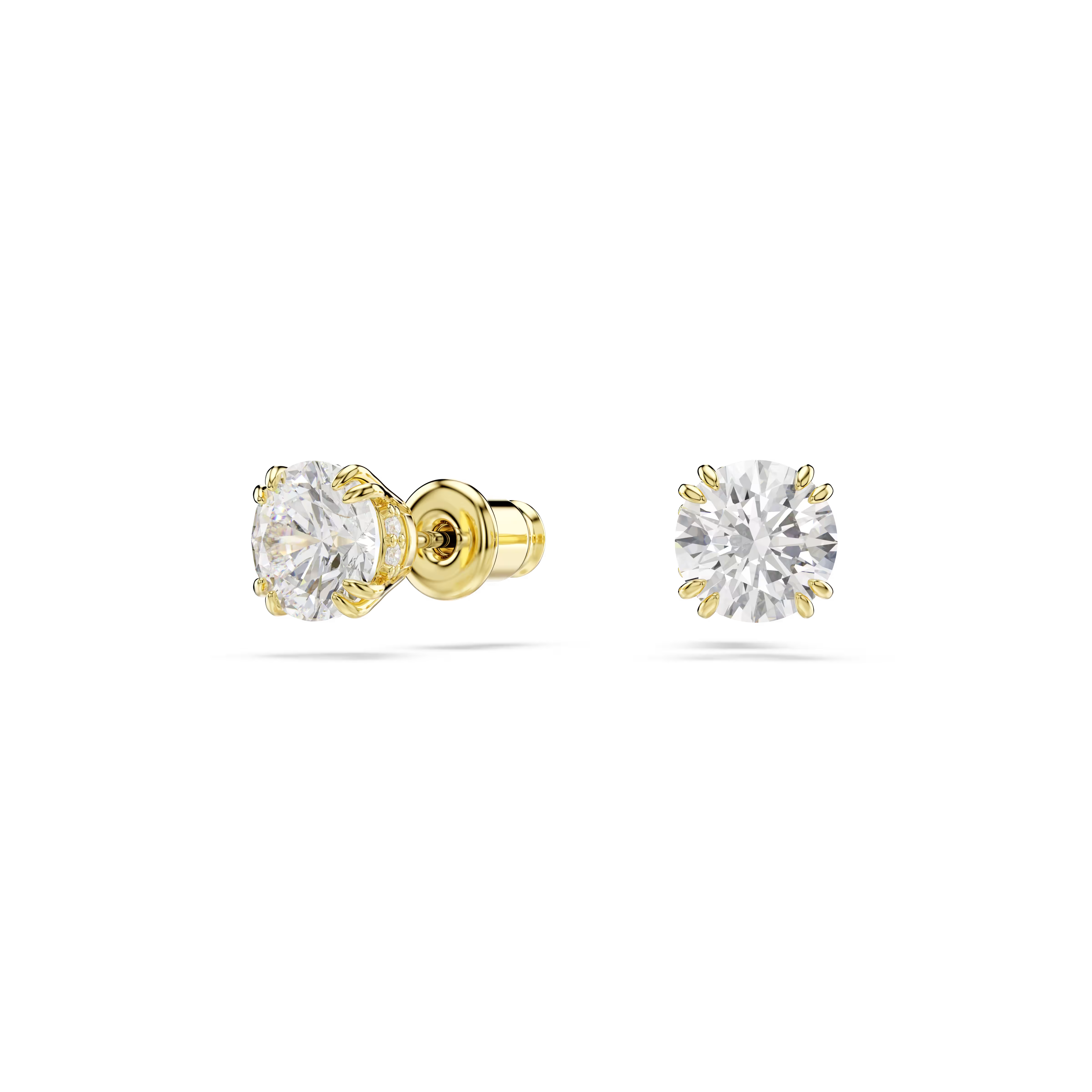 Swarovski Magic Snowflake Gold Necklace & Earrings Set