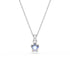 Swarovski Chroma Star Rhodium Necklace
