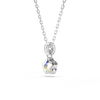 Swarovski Chroma Star Rhodium Necklace