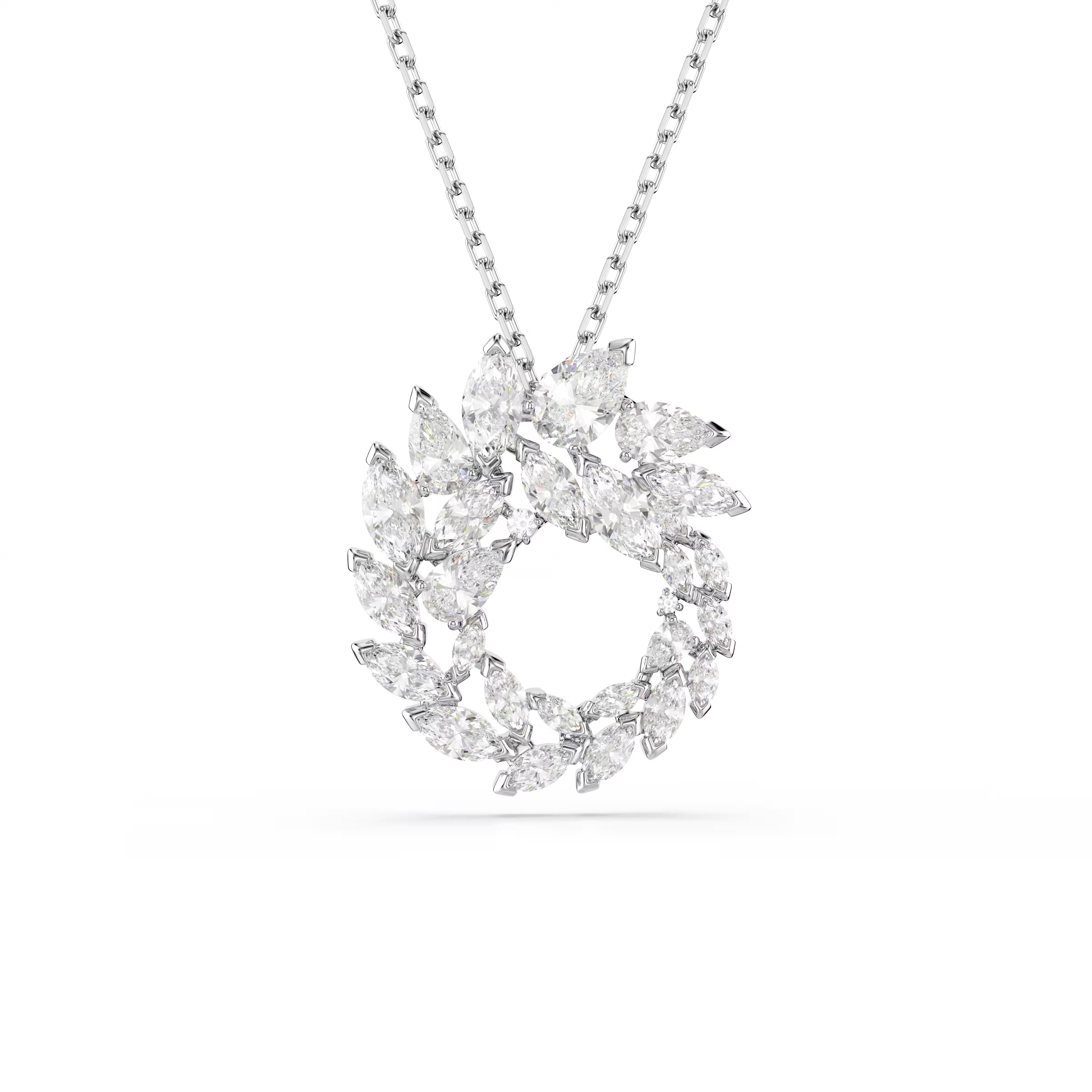 Swarovski Mesmera Marquise Cut Rhodium Necklace