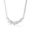 Swarovski Mesmera Marquise Cut Bar Rhodium Necklace