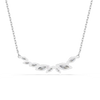 Swarovski Mesmera Marquise Cut Bar Rhodium Necklace