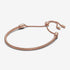 Pandora Rose Gold Plated Studded Chain Slider Bracelet