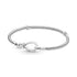 Pandora Moments Infinity Knot Snake Chain Bracelet-23cm