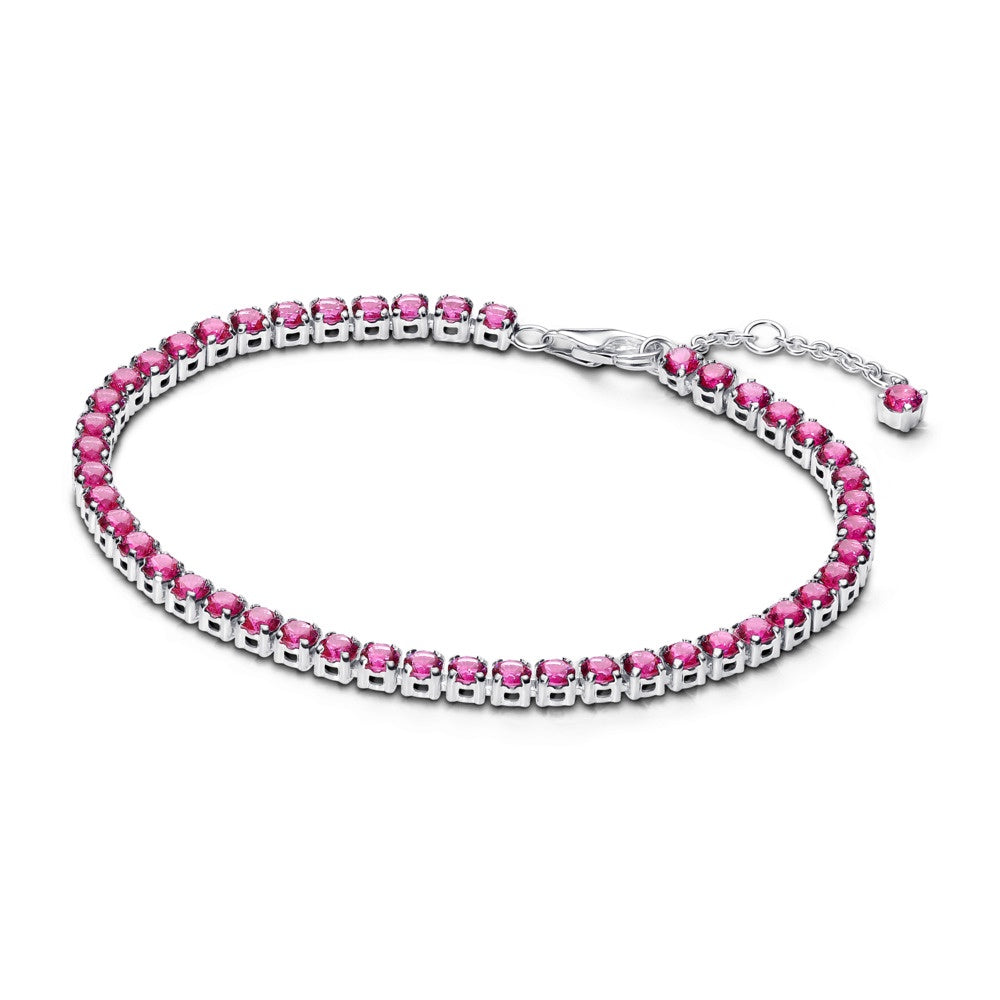 Pandora Sparkling Phlox Pink Tennis Bracelet