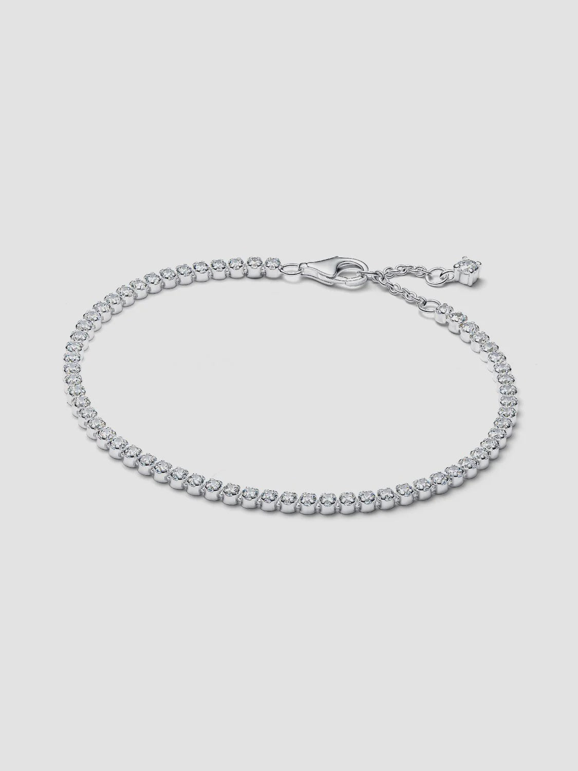 Pandora Sparkling Slim Tennis Bracelet