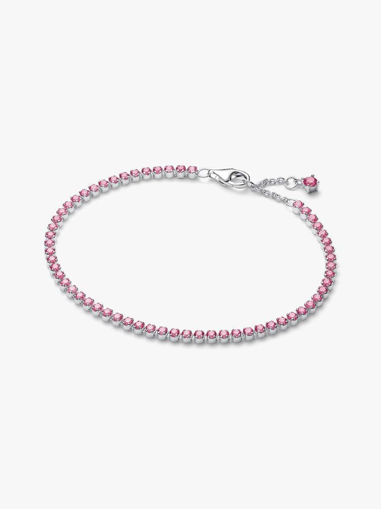 Pandora Pink Small Tennis Bracelet