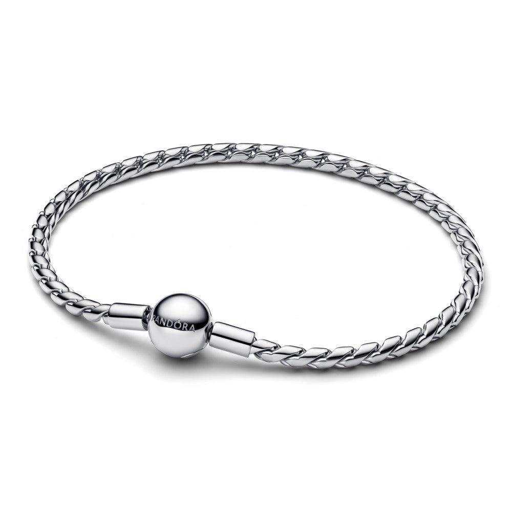 Pandora Round Clasp Wing Chain Bracelet