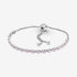 Pandora Pink and Clear Sparkle Strand Statement Bracelet