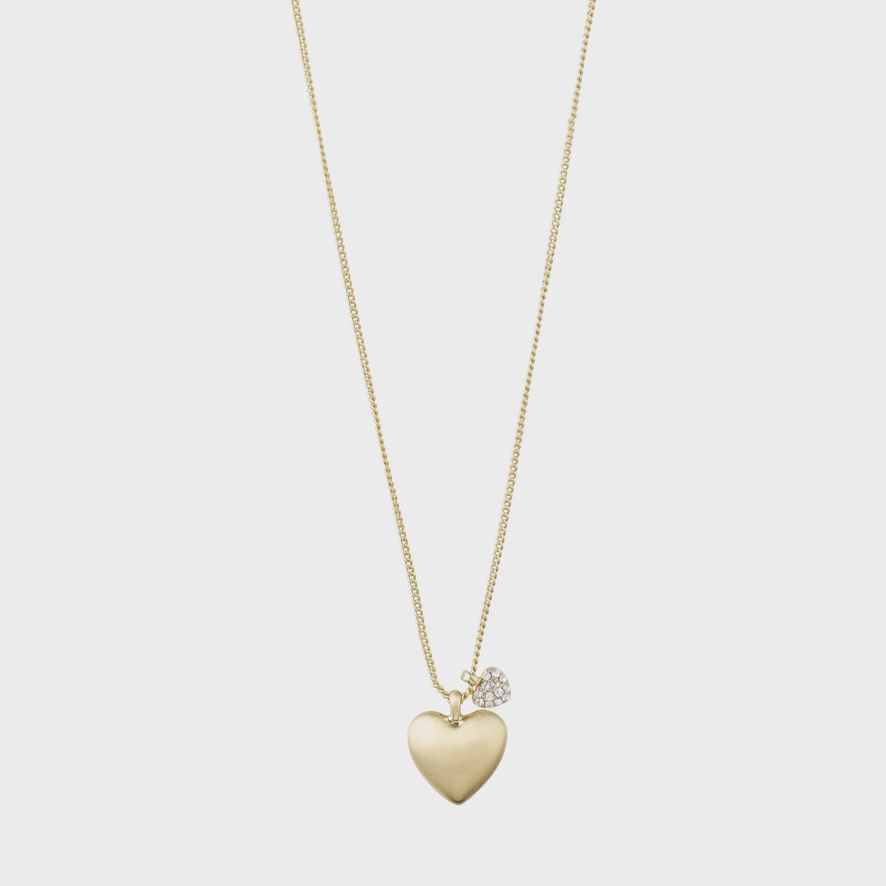 Pilgrim Sophia Heart Pendant Necklace Gold-Plated