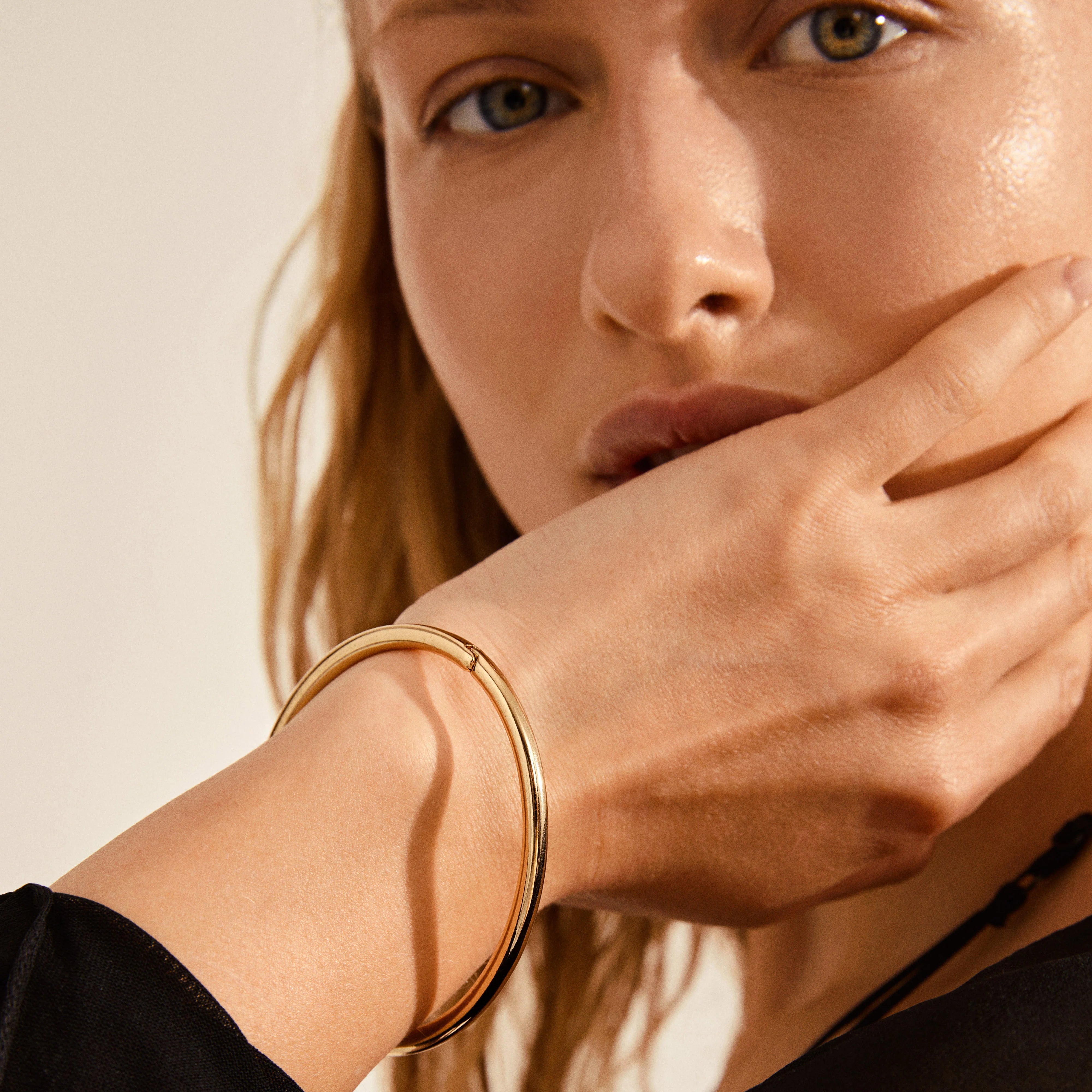 Pilgrim Sophia Bangle Bracelet Gold-Plated