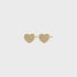 Pilgrim Emmett Earrings Gold-Plated