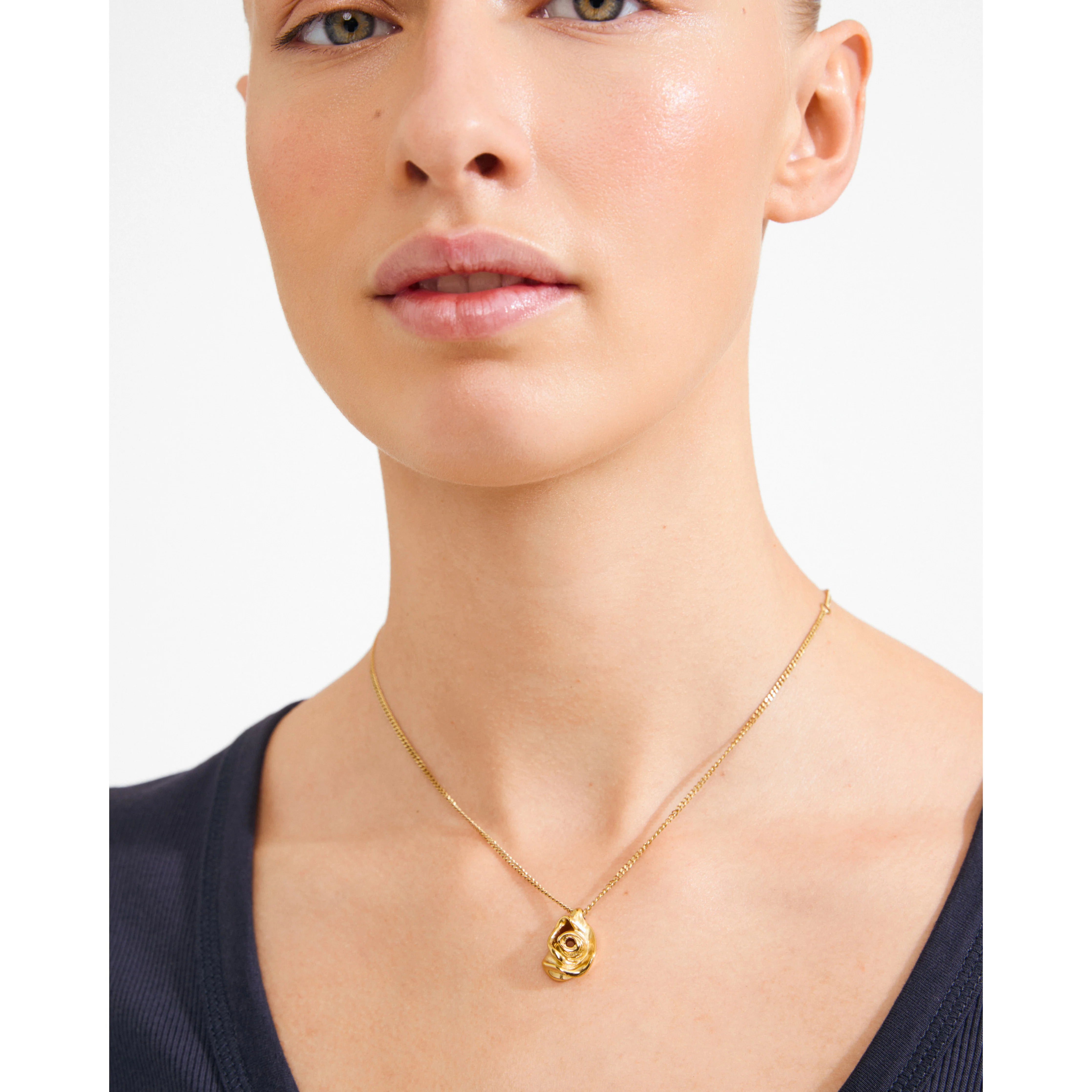 Pilgrim Riyan Necklace Gold-Plated