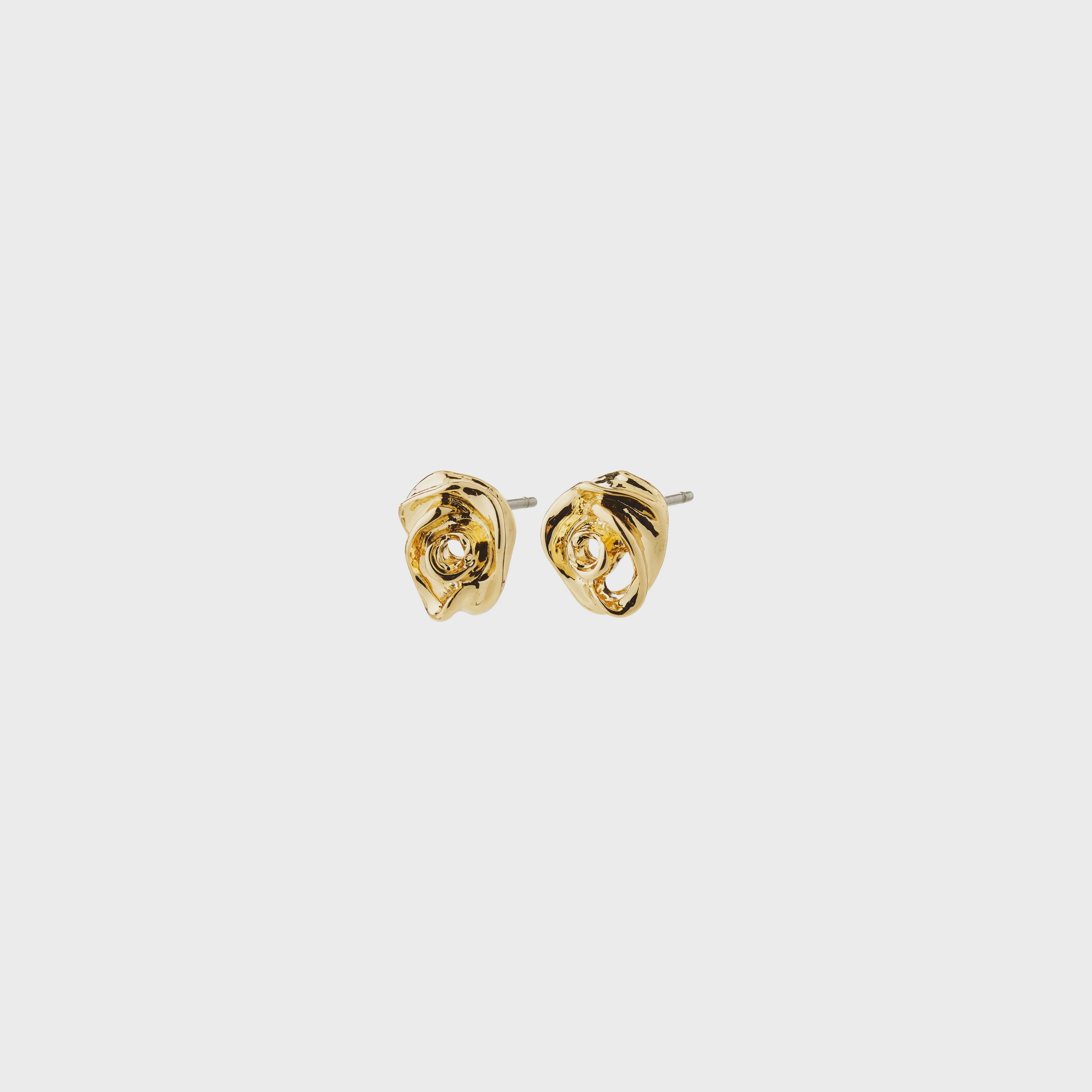 Pilgrim Riyan Earrings Gold-Plated
