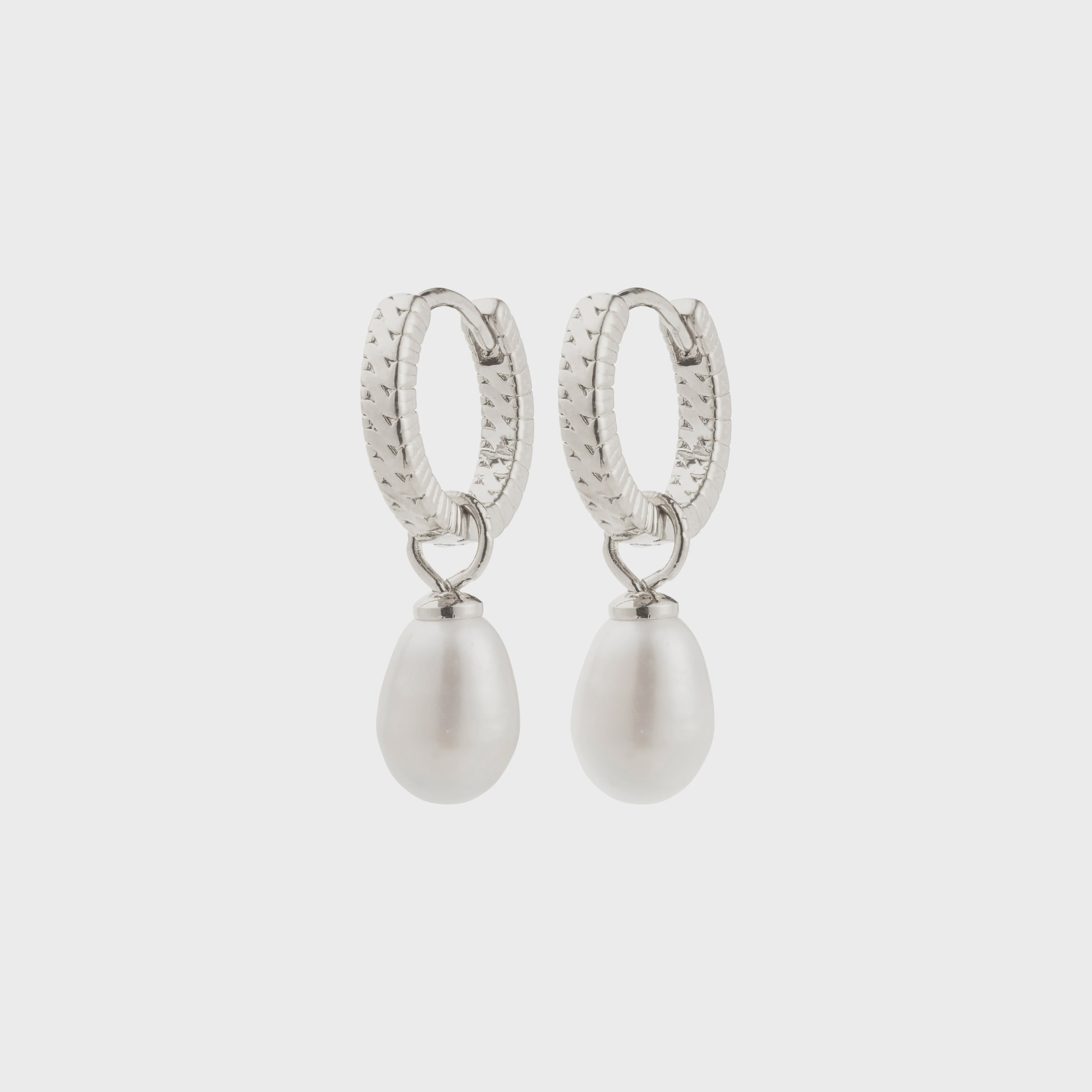 Pilgrim Elliana Earrings Silver-Plated