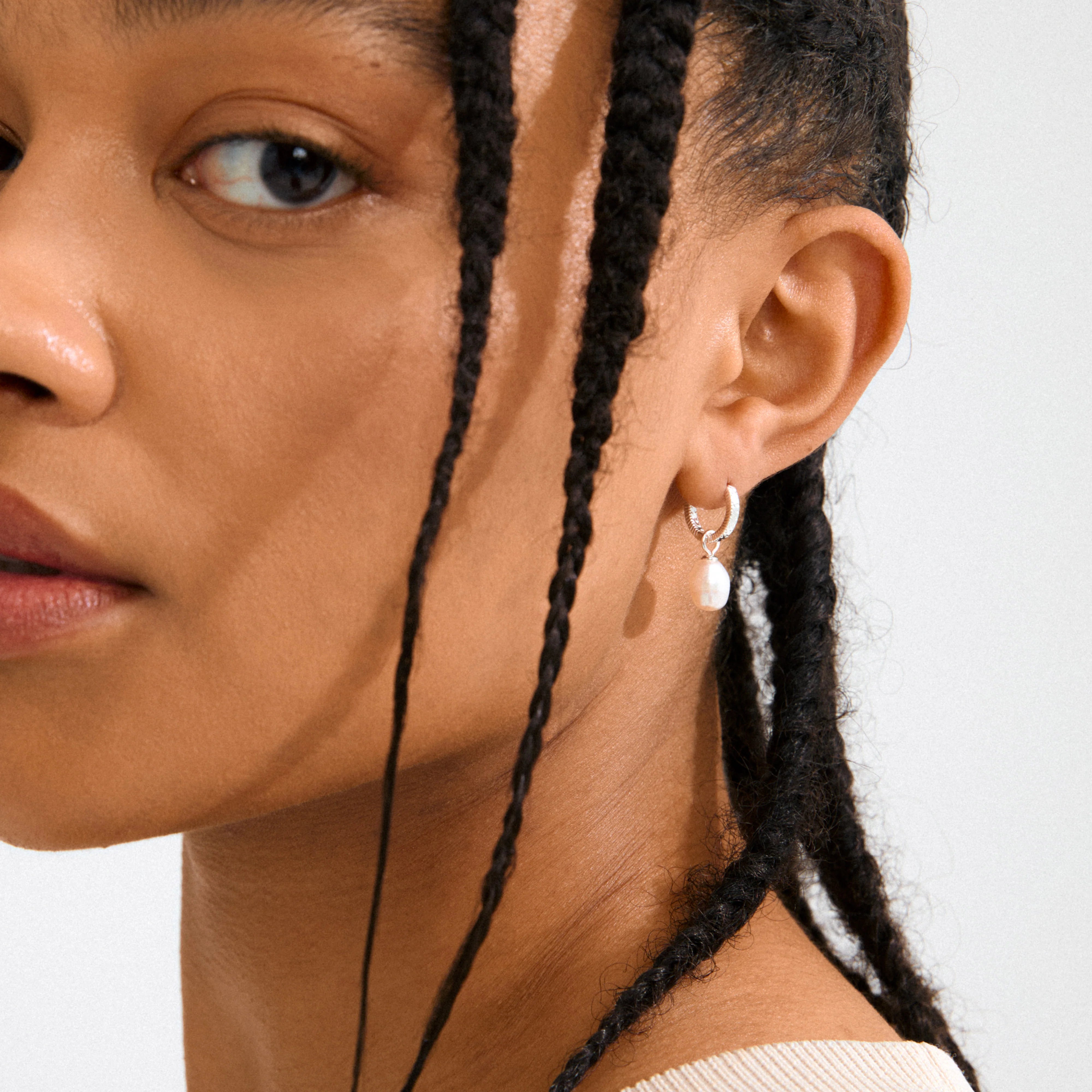 Pilgrim Elliana Earrings Silver-Plated